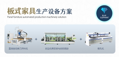 板式家具生产线是自动化加工生产专用设备
